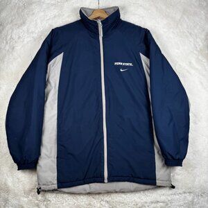 Nike Team Penn State Reversible Jacket Coat Adult Medium Nittany Lions Insulated
